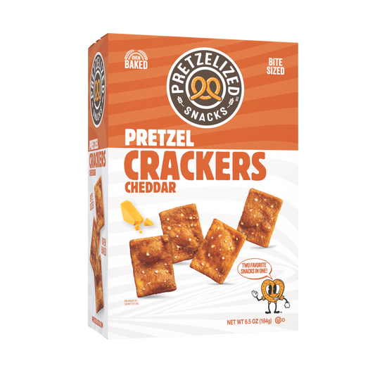 Cheddar Pretzel Crackers