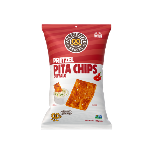 Buffalo Pretzel Pita Chips