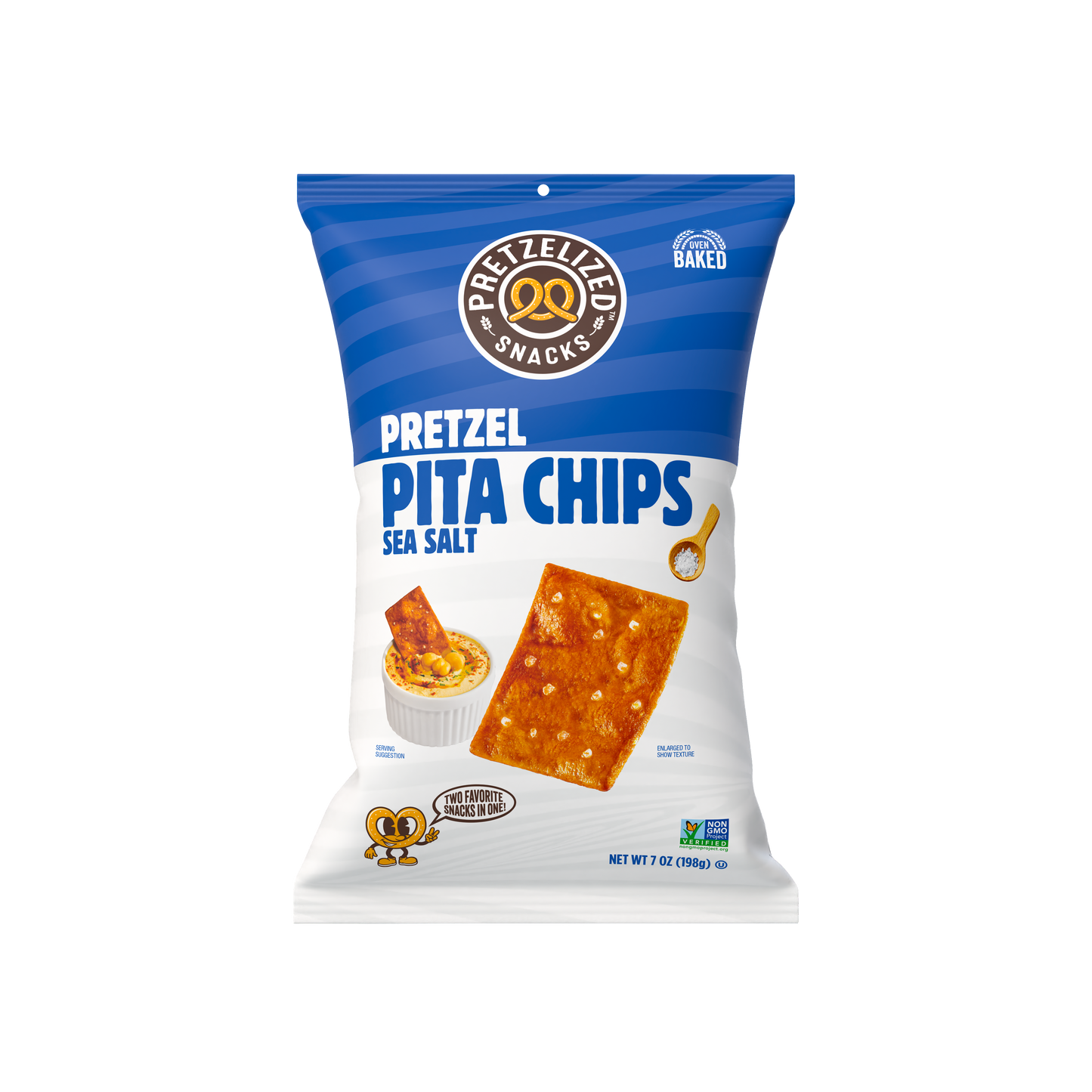 Sea Salt Pretzel Pita Chips