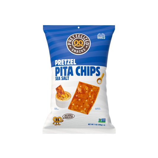 Sea Salt Pretzel Pita Chips