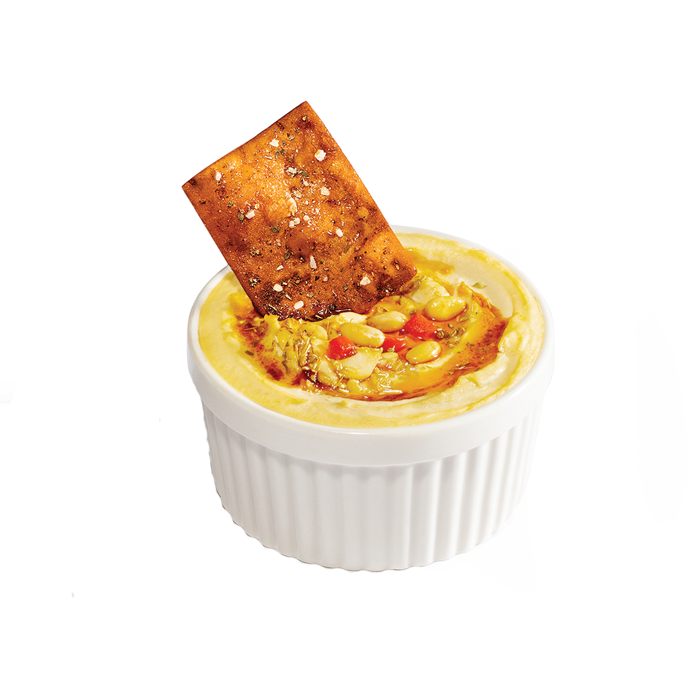 Mediterranean Herb Pretzel Pita Chips