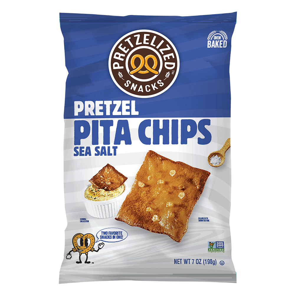 Sea Salt Pretzel Pita Chips