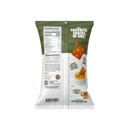 Mediterranean Herb Pretzel Pita Chips