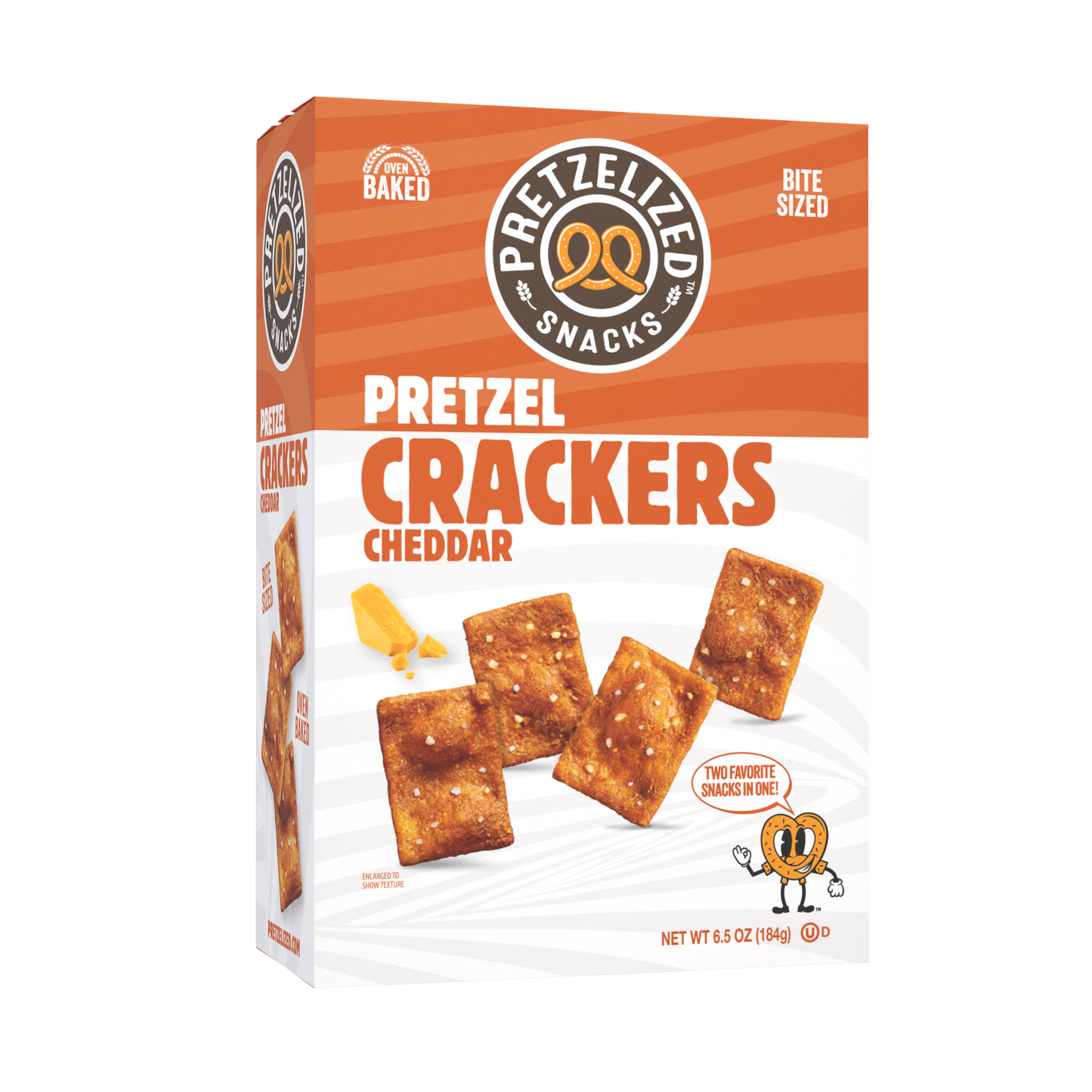 Cheddar Pretzel Crackers