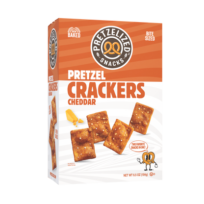 Cheddar Pretzel Crackers