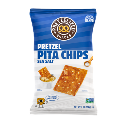 Sea Salt Pretzel Pita Chips