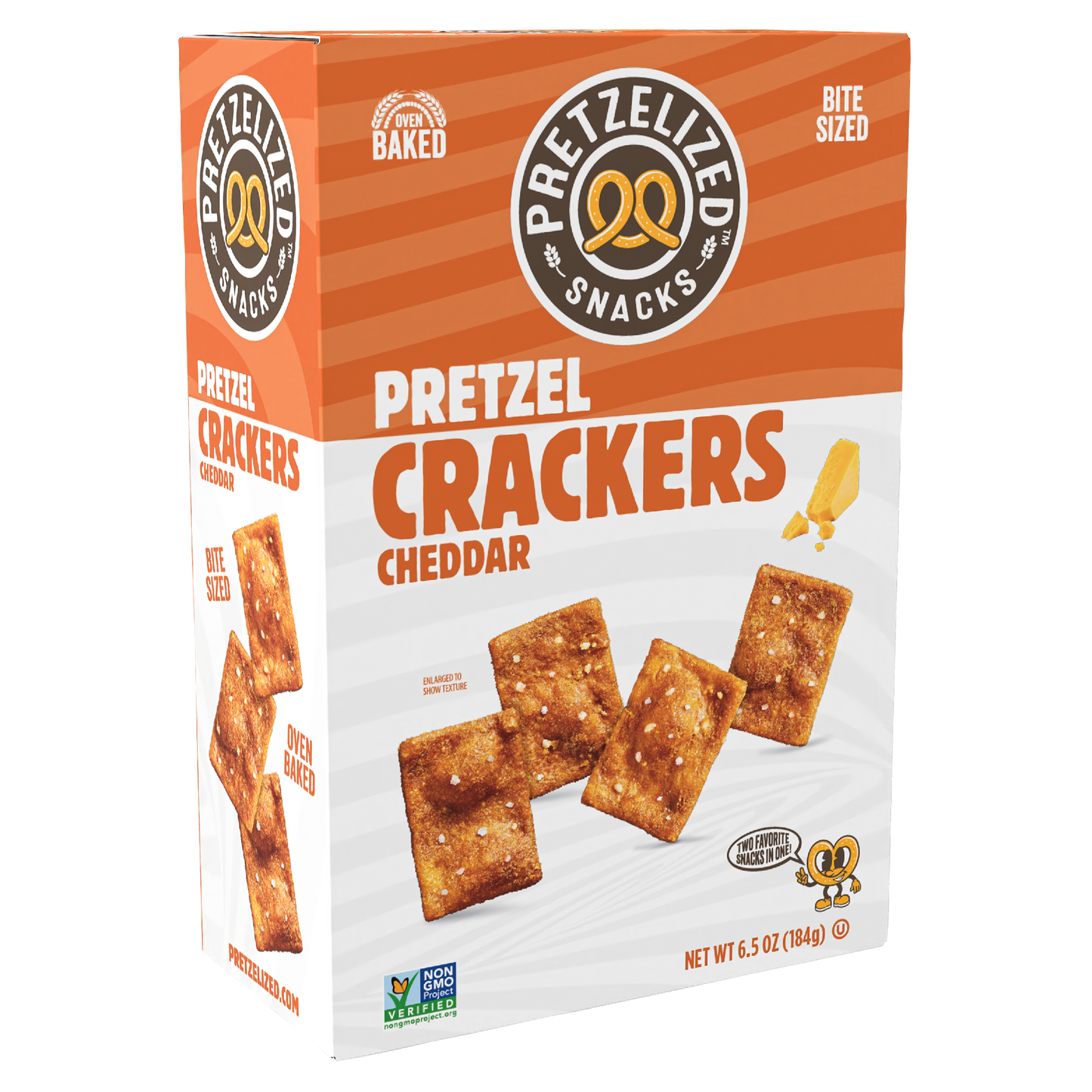 Cheddar Pretzel Crackers