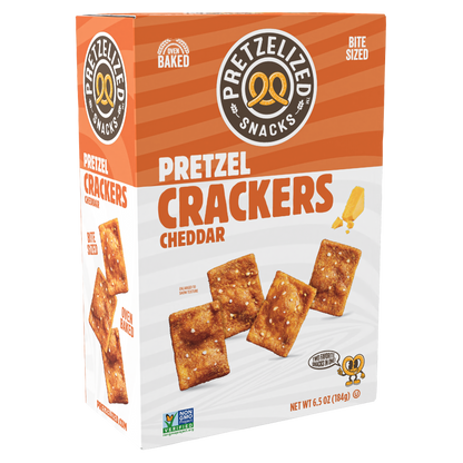 Cheddar Pretzel Crackers
