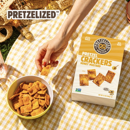 Honey Mustard Pretzel Crackers