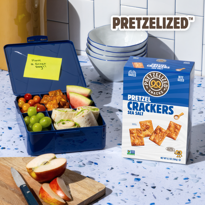 Sea Salt Pretzel Crackers