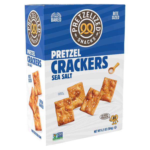 sea salt pretzel crackers