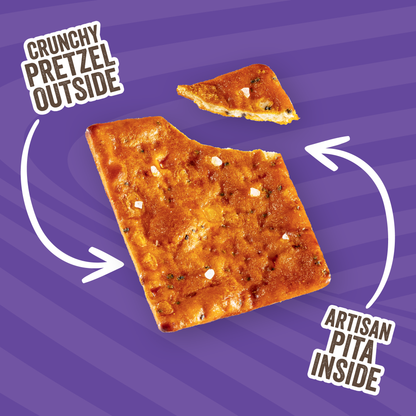 Everything Pretzel Pita Chips