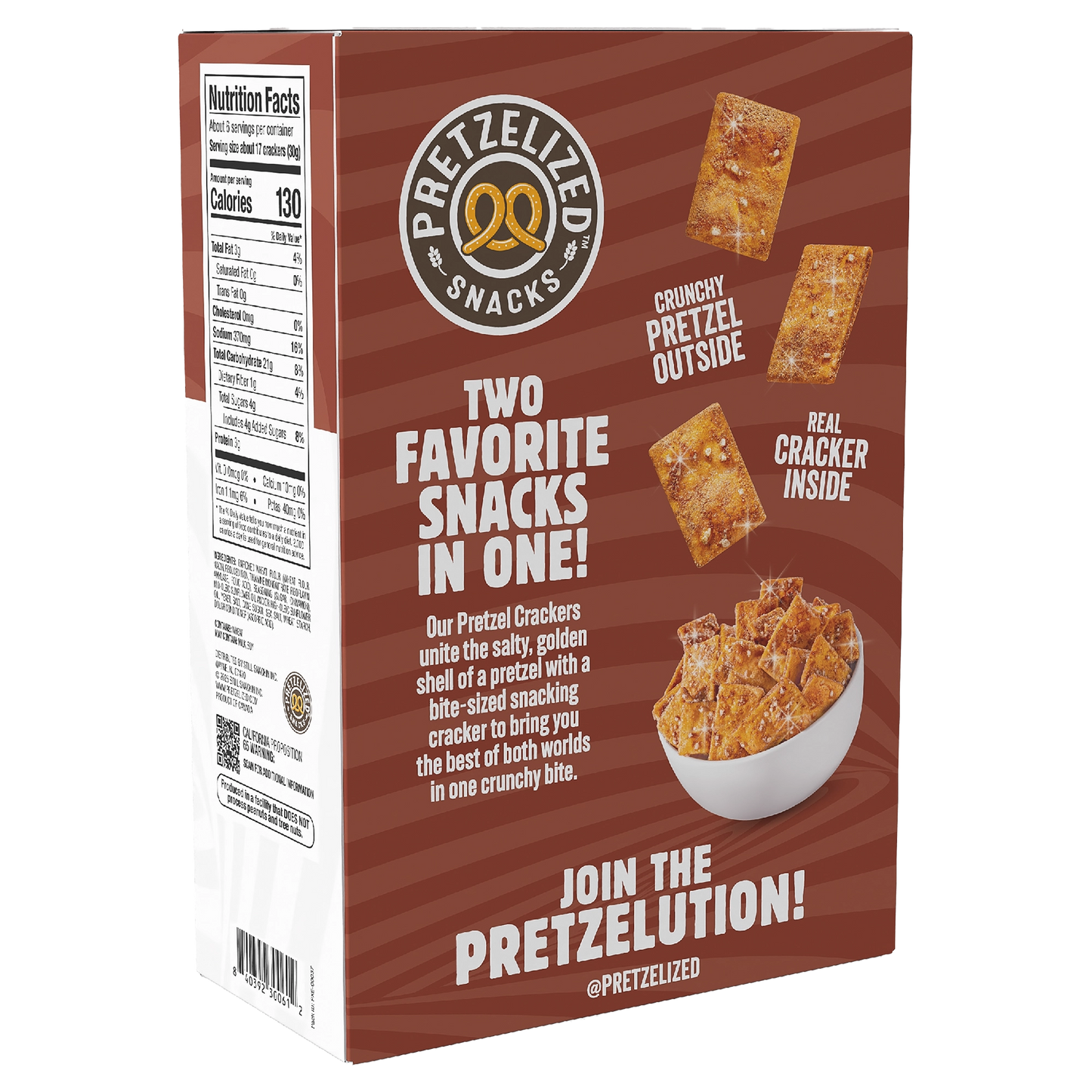 Cinnamon Crunch Pretzel Crackers