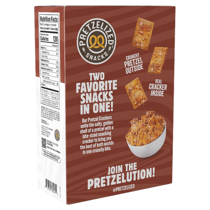 Cinnamon Crunch Pretzel Crackers