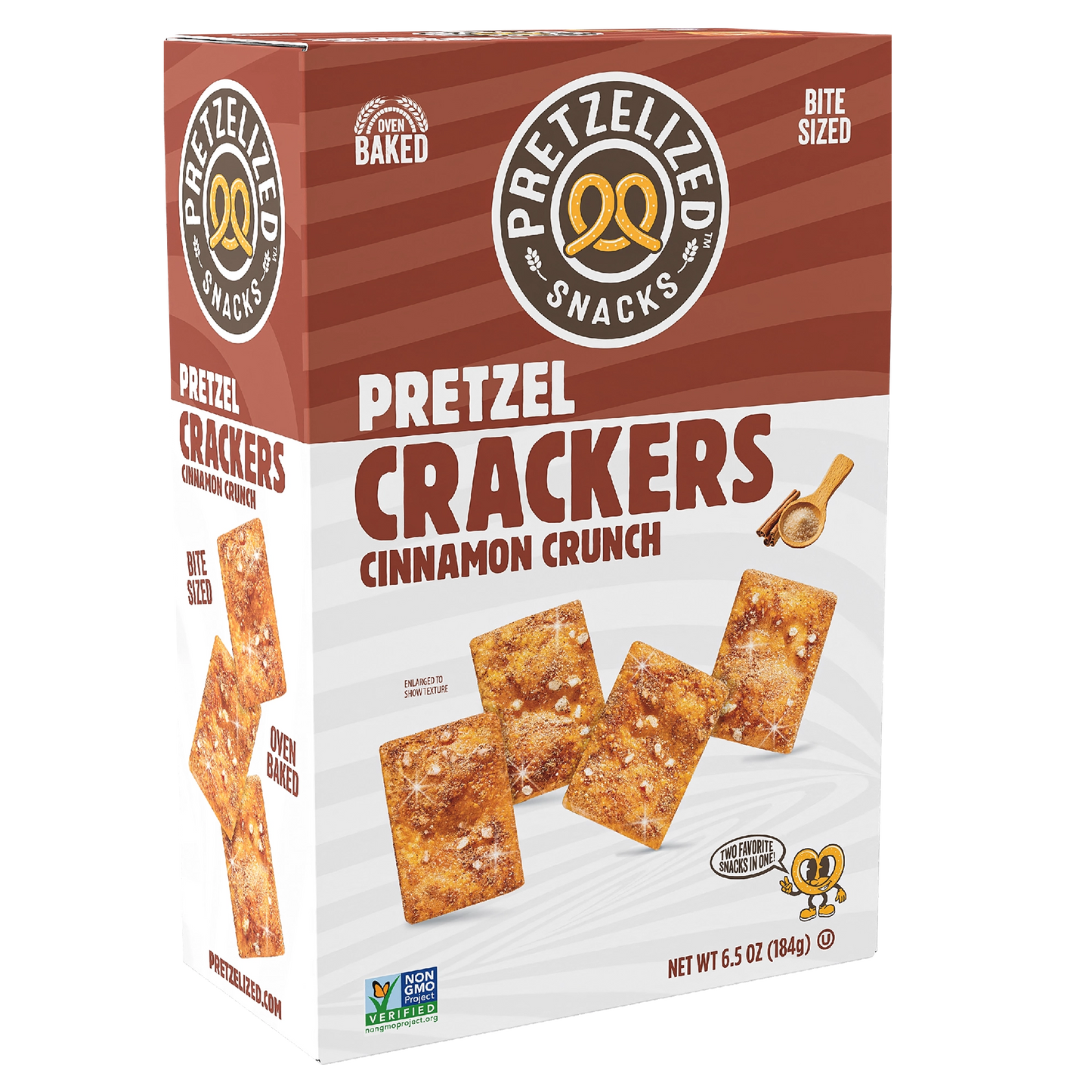 Cinnamon Crunch Pretzel Crackers