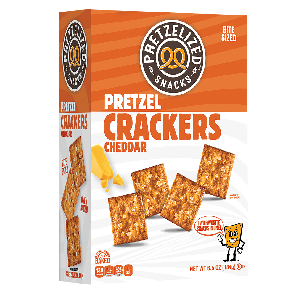 Cheddar Pretzel Crackers