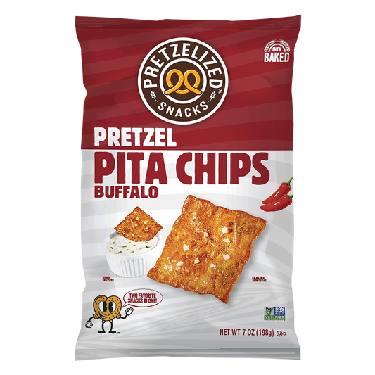 Buffalo Pretzel Pita Chips