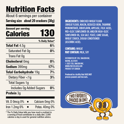 Sea Salt Pretzel Crackers