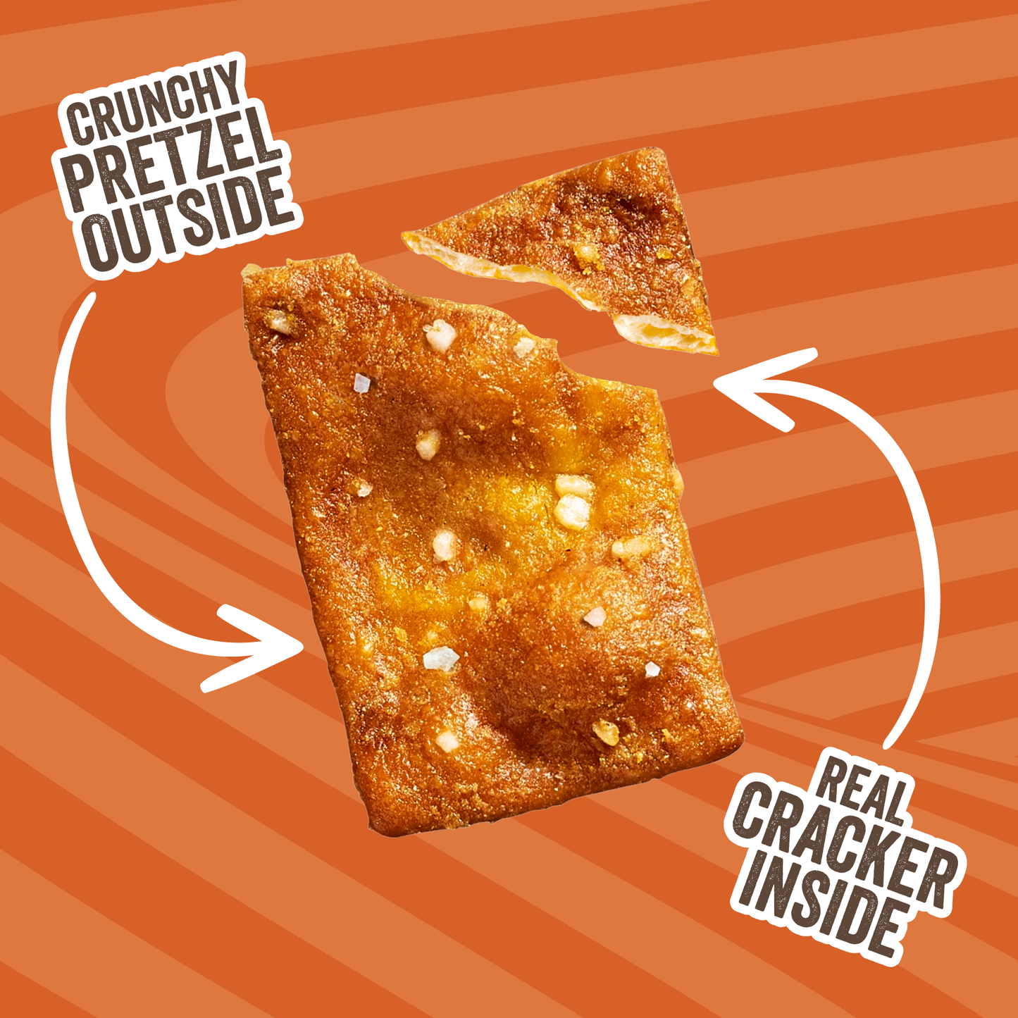 Cheddar Pretzel Crackers