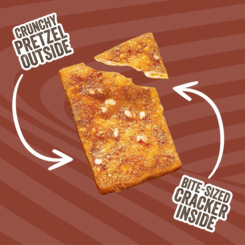 Cinnamon Crunch Pretzel Crackers