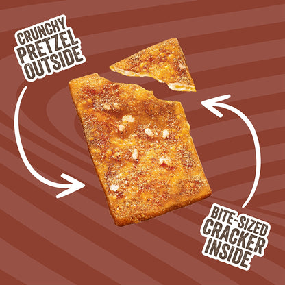 Cinnamon Crunch Pretzel Crackers